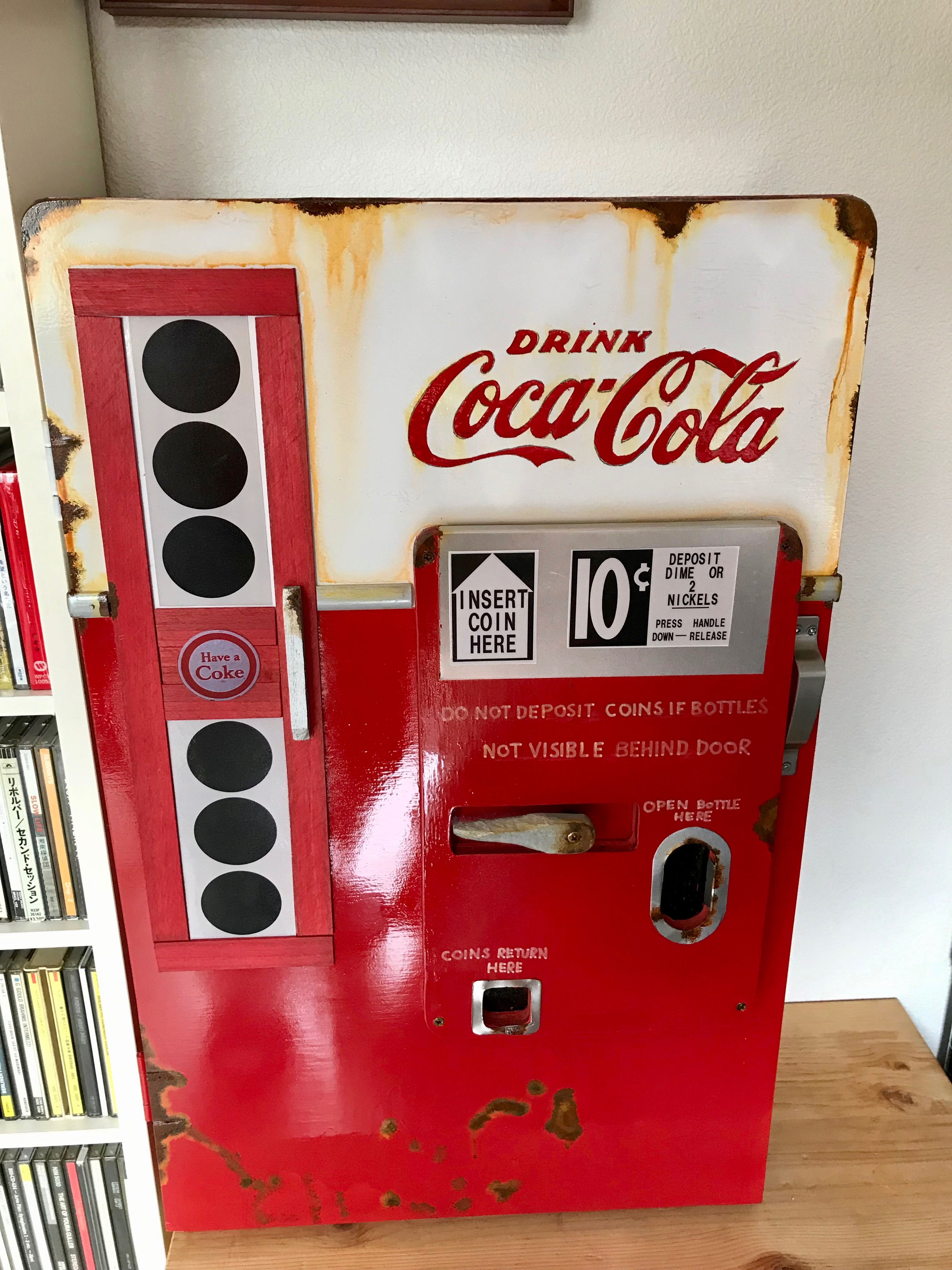 激安/新作 【1993年物・超レア】コカコーラ 自販機型 大型 アクション 