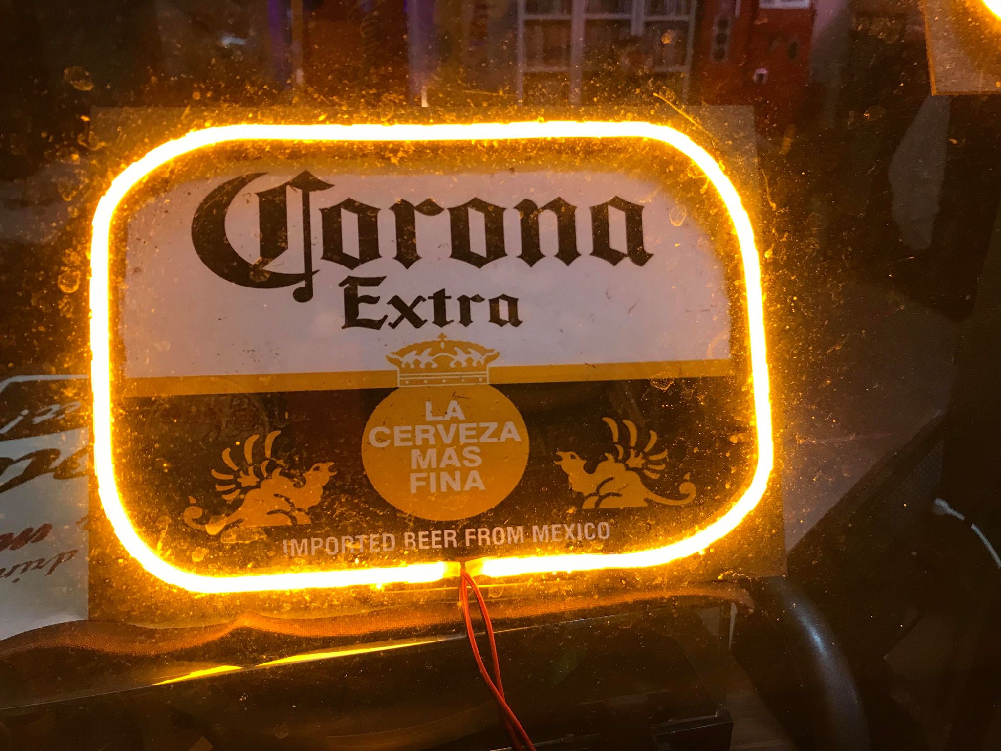 Corona Extra コロナビール 電装看板 ネオンサイン USED品-