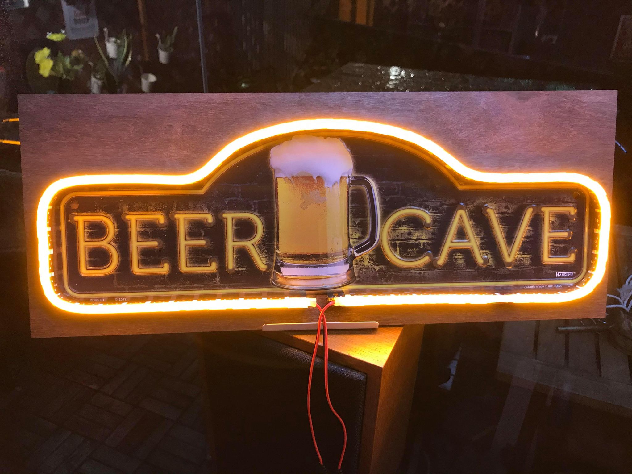 巣ごもりビールサイン BEER CAVE LEDネオン看板 - Akasaka Base ...